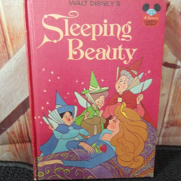 Disney Other - Disney Sleeping Beauty hardcover 1974 Disney, Illustrated cute